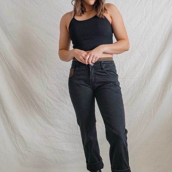 Vintage Black Star Jeans - Picture 2 of 4